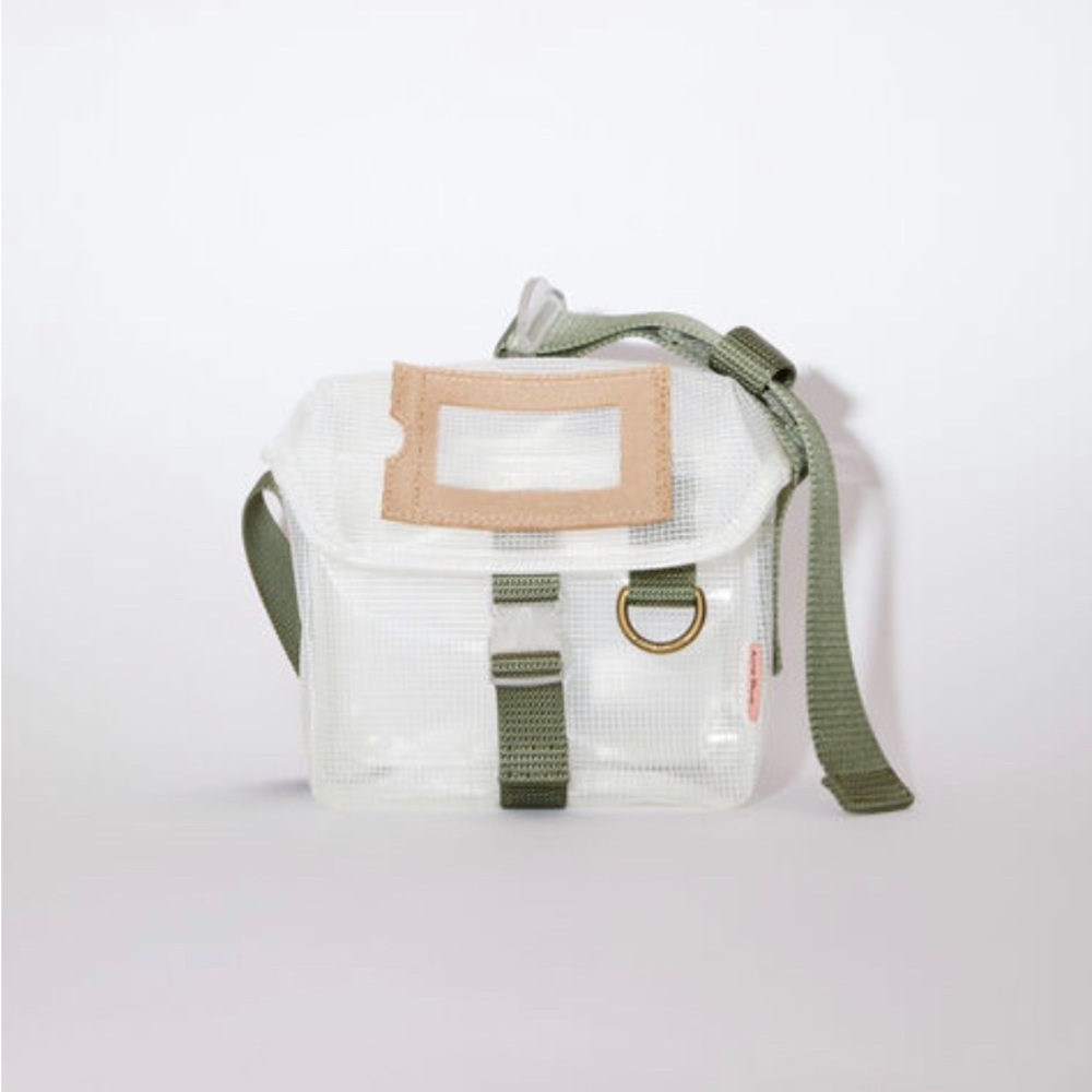 Acne Studios clear crossbody bag